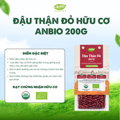 Đậu đỏ kidney hữu cơ Anbio 200g