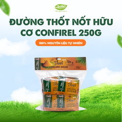 Đường thốt nốt hữu cơ Confirel 250g (50 gói x 5g)