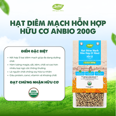 Hạt diêm mạch 3 màu hữu cơ AnbiO