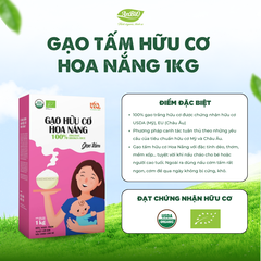 Gạo tấm hữu cơ Hoa Nắng (1kg)