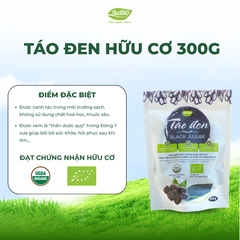 Táo đen hữu cơ (BLACK JUJUBE) Anbio 300g