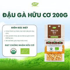 Đậu gà hữu cơ Anbio 200g (bóc vỏ)