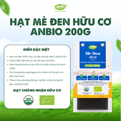 Mè đen hữu cơ AnBiO 200g