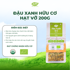 Đậu xanh hữu cơ AnBiO 200g (hạt vỡ)