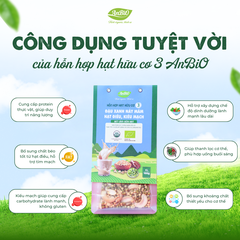 Hỗn hợp hạt hữu cơ số 3 (Đậu xanh - Hạt điều - Kiều mạch)