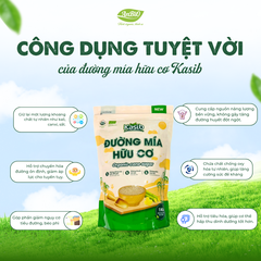 Đường mía hữu cơ Kasib 1 kg