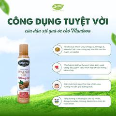 Mantova Dầu xịt quả óc chó 147ml