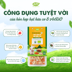 Hỗn hợp hạt hữu cơ số 8 ( Lăng đỏ - Hạt điều - Ý dĩ)