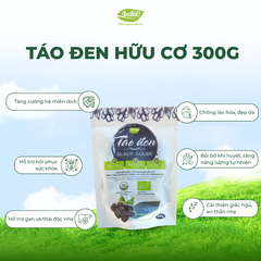 Táo đen hữu cơ (BLACK JUJUBE) Anbio 300g