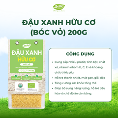 Đậu xanh hữu cơ AnBiO 200g (bóc vỏ)