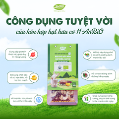 Hỗn hợp hạt hữu cơ số 11 ( Đậu đỏ - Hạt điều - Hạt kê)