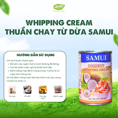 Kem Tươi Thuần Chay Từ Dừa / Samui Coconut Whipping Cream