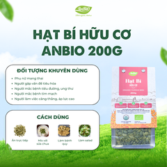 Hạt bí hữu cơ Anbio 200g