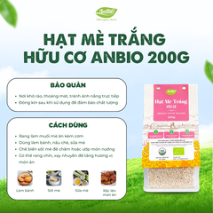 Mè trắng hữu cơ Anbio 200g