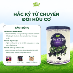 Hắc kỷ tử chuyển đổi hữu cơ 100g