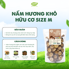 Nấm Hương Khô (M) - Organic - (Gói)