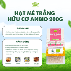 Mè trắng hữu cơ Anbio 200g