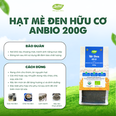 Mè đen hữu cơ AnBiO 200g