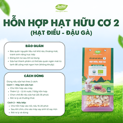 Hỗn hợp hạt hữu cơ số 2 ( Hạt điều - Đậu gà)