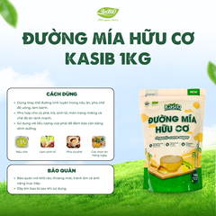 Đường mía hữu cơ Kasib 1 kg