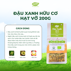 Đậu xanh hữu cơ AnBiO 200g (hạt vỡ)