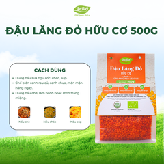 Đậu lăng đỏ hữu cơ 500g