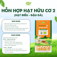 Hỗn hợp hạt hữu cơ số 2 ( Hạt điều - Đậu gà)