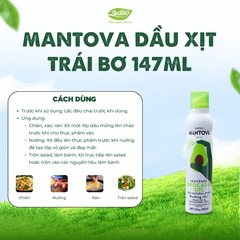 Mantova Dầu xịt trái bơ 147ml