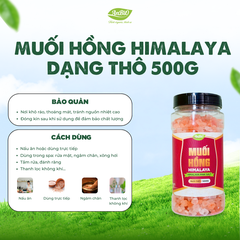 Muối hồng Himalaya Anbio dạng thô 500g