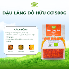 Đậu lăng đỏ hữu cơ 500g