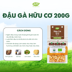 Đậu gà hữu cơ Anbio 200g (bóc vỏ)