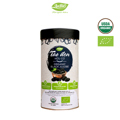 Táo đen hữu cơ Anbio - 200g (Hộp tròn)