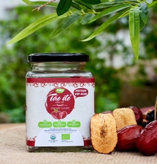 Táo đỏ Hotan hữu cơ 100g (Lọ thủy tinh) (lọ)