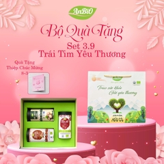 Set 3.9 xanh: Hạt điều rang muối có vỏ hữu cơ, Táo đỏ hữu cơ, Macca mộc
