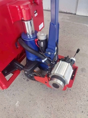 Xe nâng điện 10 Tấn càng dài 2M