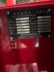 Xe nâng điện cao 2Tx1M6 TAYO
