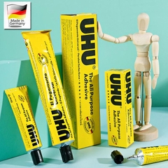 [Bông bán Len] Keo Dán Đa Năng UHU Dính Mọi Bề Mặt, Bền Chắc, Dễ Sử Dụng