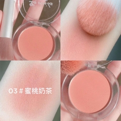Bông bán Len] Phấn má Lameila, phấn má hồng đơn sắc hình tròn nội địa trung tông màu cam đào hồng Mỹ Phẩm Trang Điểm Cosmetic Nữ
