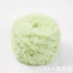 [Bông bán len] Len lông thỏ 50g siêu mềm mịn babytree DIY crochet babytree gấu móc