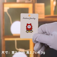 [Bông bán Len] Pin cài dễ thương sắc màu đính quần áo, túi xách balo