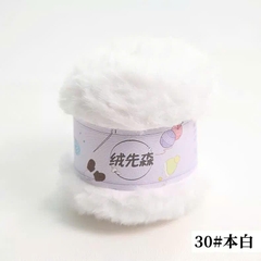 [Bông bán len] Len lông thỏ 50g siêu mềm mịn babytree DIY crochet babytree gấu móc