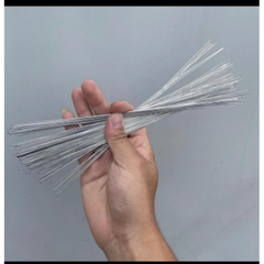 [Bông bán Len] Kẽm xi dài dùng để uốn cành, làm lá, làm hoa len Diy