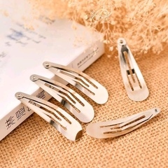 [Bông bán Len] Bộ 1/5/10 Chiếc Phôi kẹp tóc kim loại hình giọt nước dễ thương Women Voi Women Voi