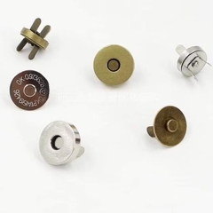 [Bông bán Len] Nút Hít Nam Châm 18mm - Phụ Kiện Làm Túi, Phụ Kiện Handmade
