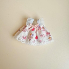 [Bông bán Len] Bộ Quần Áo Cho Gấu Bông, Búp Bê Thành Fashionista - Chất liệu Cotton & Ren Mềm Mại