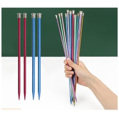 [Bông bán Len] Kim Đan Inox Màu Sắc Bắt Mắt – Đan Khăn, Áo Len, Phụ Kiện Handmade