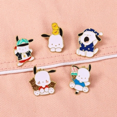 [Bông bán Len] Pin cài dễ thương sắc màu đính quần áo, túi xách balo
