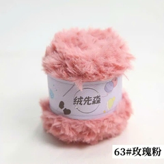 [Bông bán len] Len lông thỏ 50g siêu mềm mịn babytree DIY crochet babytree gấu móc
