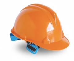 Mũ Nhựa Bảo Hộ Lao Động Bảo Bình Mã 004 Khóa Cài