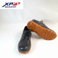 Giày da mũi sắt bảo hộ lao động XP xịn kếp A005K